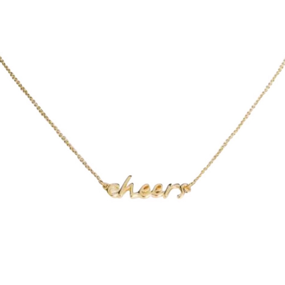 KATE SPADE • “Glass Half Full” Cheers Necklace - Picture 5 of 6